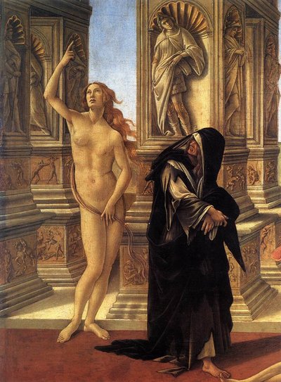 Calumny of Apelles by Sandro Botticelli